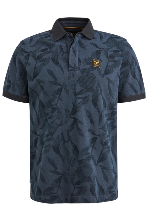 PME legend short sleeve polo two tone pique p
